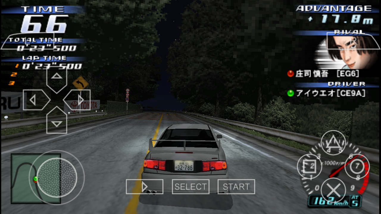 Initial d street stage psp